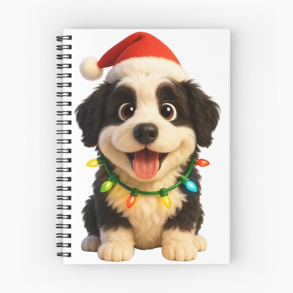 Item preview, Playful Sheepadoodle Christmas designed and sold by Sillytoe.