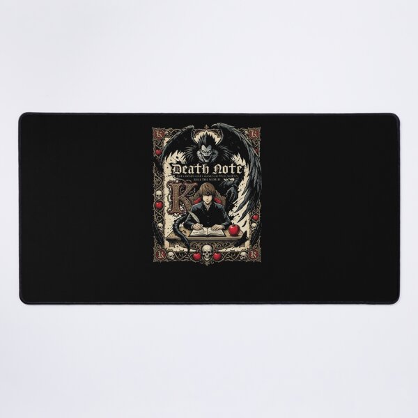 Aperçu de l'œuvre Carnet d'écriture des personnages de Death Note créée et vendue par LynnGablestore.