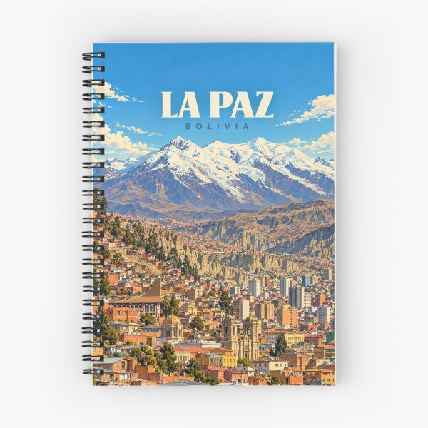 Artikelvorschau, La Paz Vintage bolivianische Stadtkunst entworfen und verkauft von MichaeIRellov.
