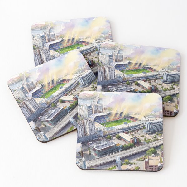 Item preview, Acuarela del estadio comunitario de Brentford designed and sold by ArtworkNorth.