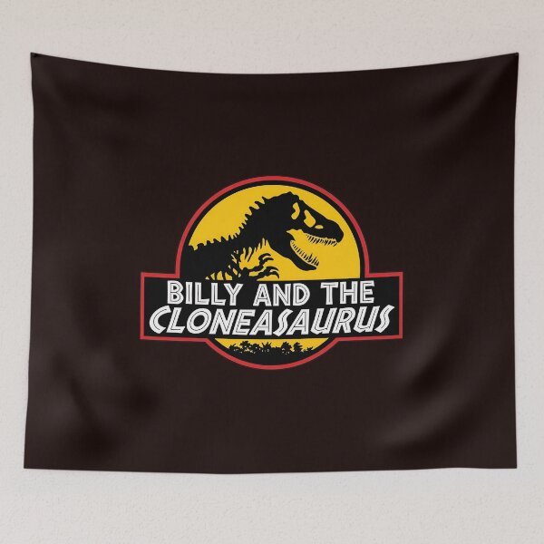 Item preview, Billy And The Cloneasaurus Logo Parody designed and sold by FeatherTaleInk.