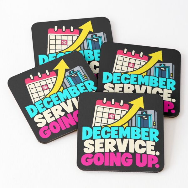 Item preview, December Service Going Up Elevator Mechanic Winter Humor designed and sold by DreamLayerStudio.