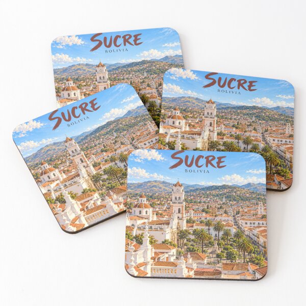 Item preview, Sucre Painterly Bolivian City Impression designed and sold by MichaeIRellov.