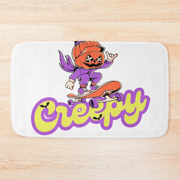 Item preview, Cool Skateboarding Pumpkin Halloween Retro Creepy Art designed and sold by Alaakadry800.