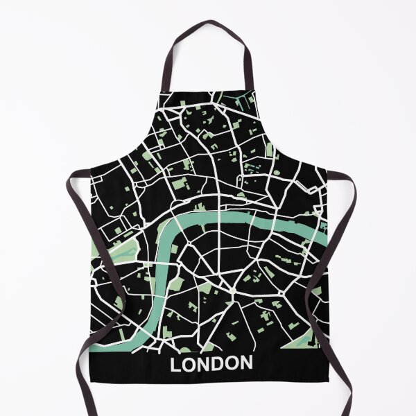 Item preview, London Map UK England designed and sold by MapsByLeo.