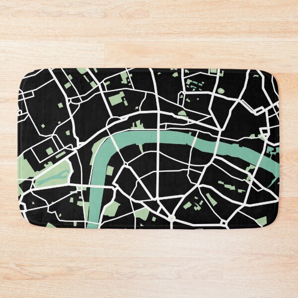 Item preview, London Map UK England designed and sold by MapsByLeo.