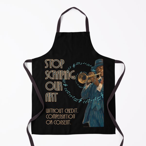 Item preview, Stop Scraping Our Art designed and sold by Electronic Frontiers Australia.