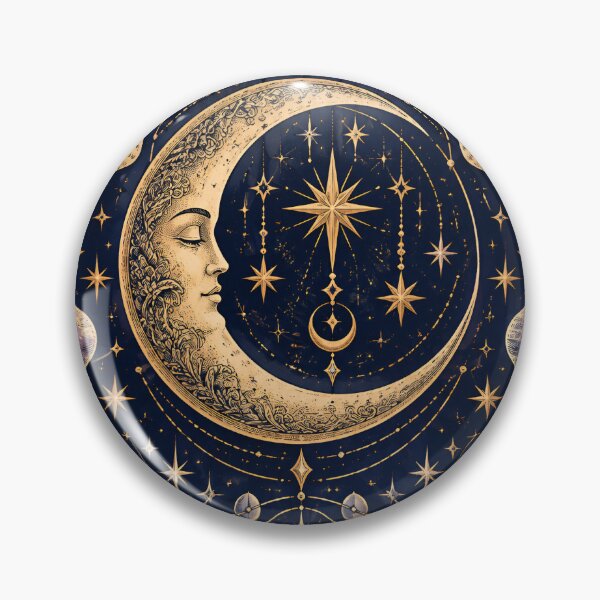 Artikelvorschau, Mystische Handyhülle mit Mond- und Sternenmotiv entworfen und verkauft von DREAM STROKES.