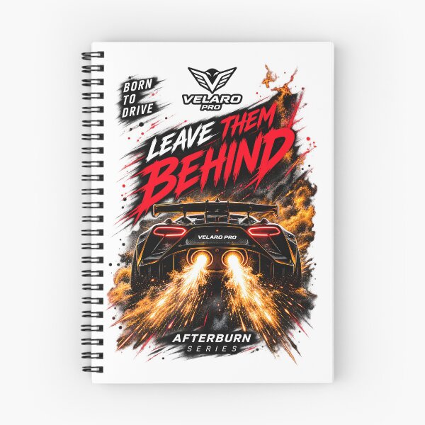 Aperçu de l'œuvre Supercar Afterburn Art – Laissez-les derrière créée et vendue par Velaro Pro.