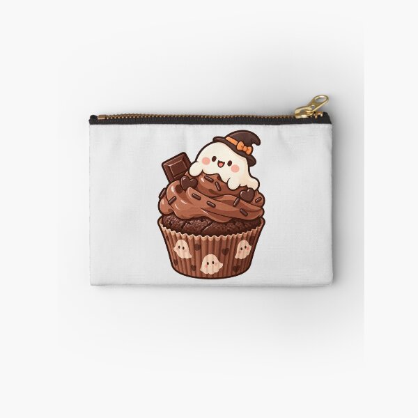 Item preview, Cute Chocolate Ghost Cupcake designed and sold by YnMstudio25.