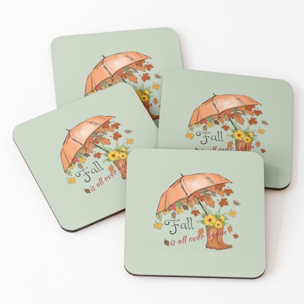 Item preview, Fall is all over again - autumn quote  designed and sold by cosmea.