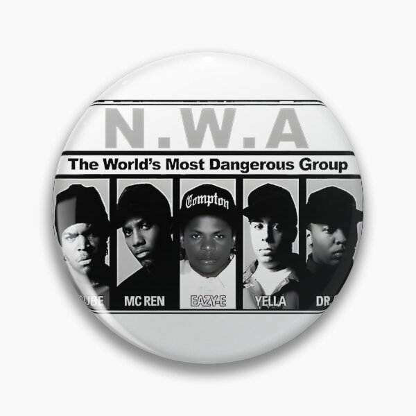 Item preview, N W A Inspired Design Featuring Iconic Hip Hop Group Lineup designed and sold by JerkClothing.