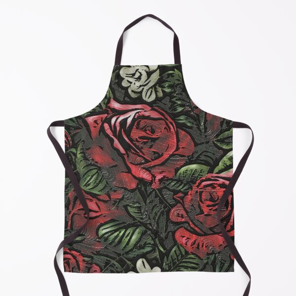 Item preview, Tiffany Glass Red Roses designed and sold by Digital Attic 95.