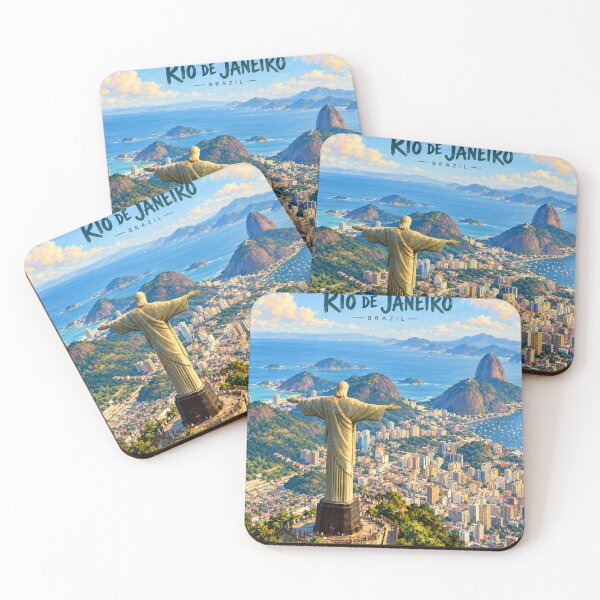 Item preview, Rio de Janeiro Painterly Brazilian Impression designed and sold by MichaeIRellov.
