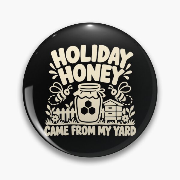 Artikelvorschau, Holiday Honey Came From My Yard Backyard Beekeeper Christmas entworfen und verkauft von DreamLayerStudio.