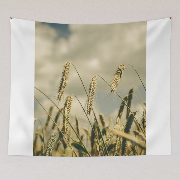 Item preview, Golden Wheat Field Under Cloudy Summer Sky designed and sold by Tyresett.