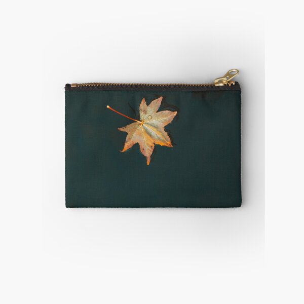 Item preview, Floating Autumn Leaf on Dark Calm Water designed and sold by Tyresett.