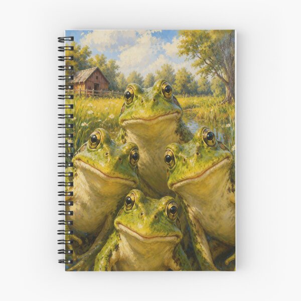 Item preview, Charming Frog Friends designed and sold by jodotodesign.