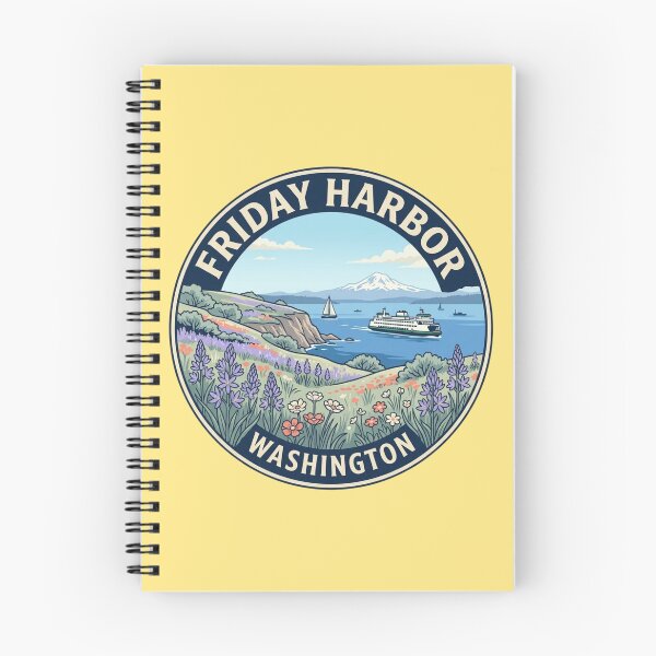 Item preview, Friday Harbor Washington: Wildflower Coast designed and sold by CircinusStore.