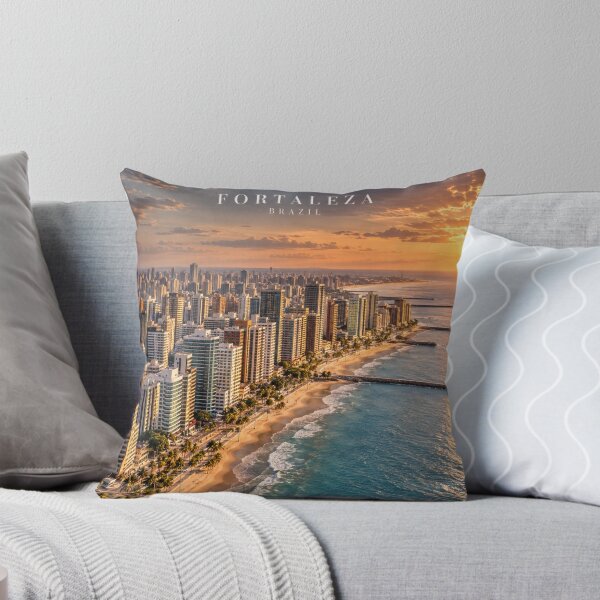 Item preview, Fortaleza Cinematic Monochrome Coastal Artwork designed and sold by MichaeIRellov.