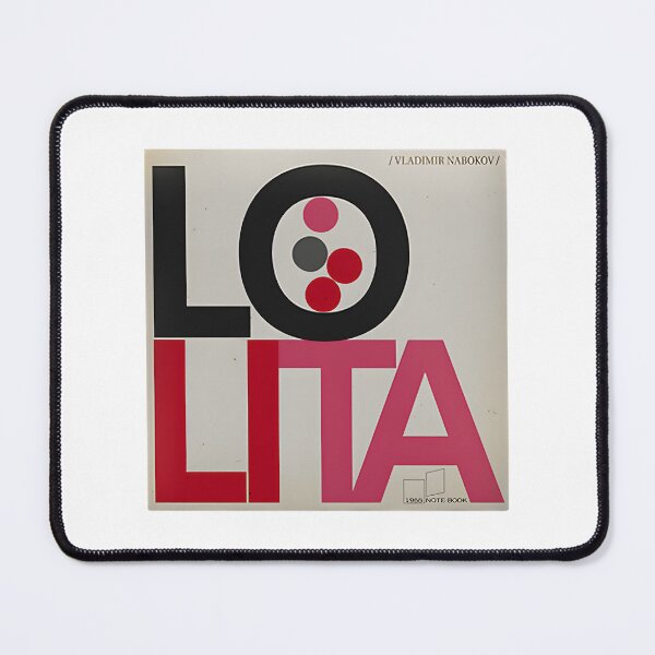 Item preview, Note Book Records Inspired by Lolita by Nabokov Literary Design designed and sold by RustedClaw.