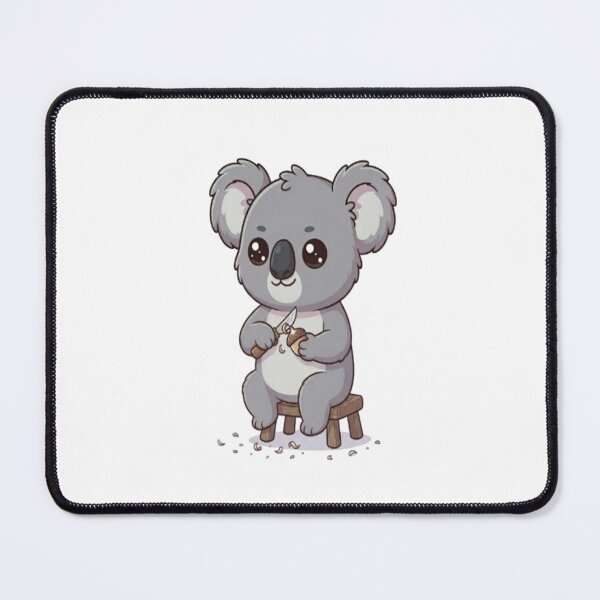 Item preview, Cute Koala Carving Wooden Acorn designed and sold by Ella_Sketch.