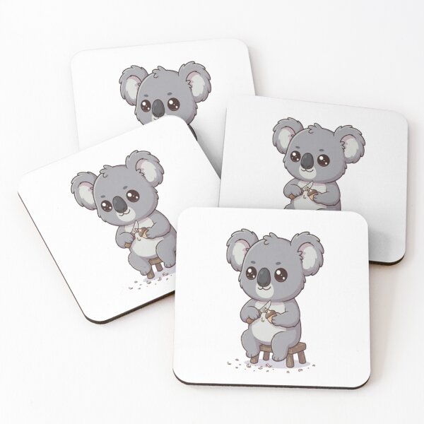 Artikelvorschau, Niedliche Koala-Schnitzerei aus Holz, Eichel entworfen und verkauft von Ella_Sketch.