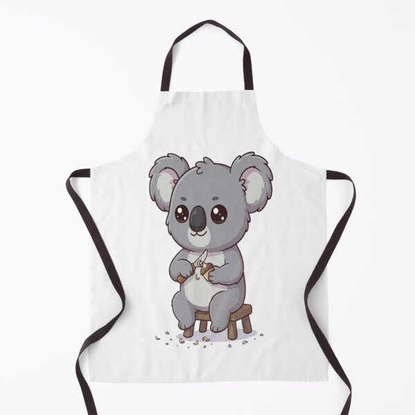 Item preview, Cute Koala Carving Wooden Acorn designed and sold by Ella_Sketch.