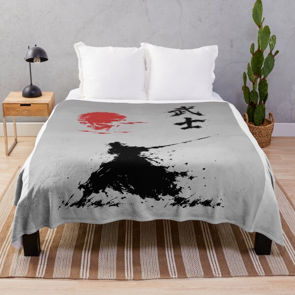 Item preview, Samurai Silhouette – Japanese Warrior | Traditional Japan Art designed and sold by Neo Japonism Art.