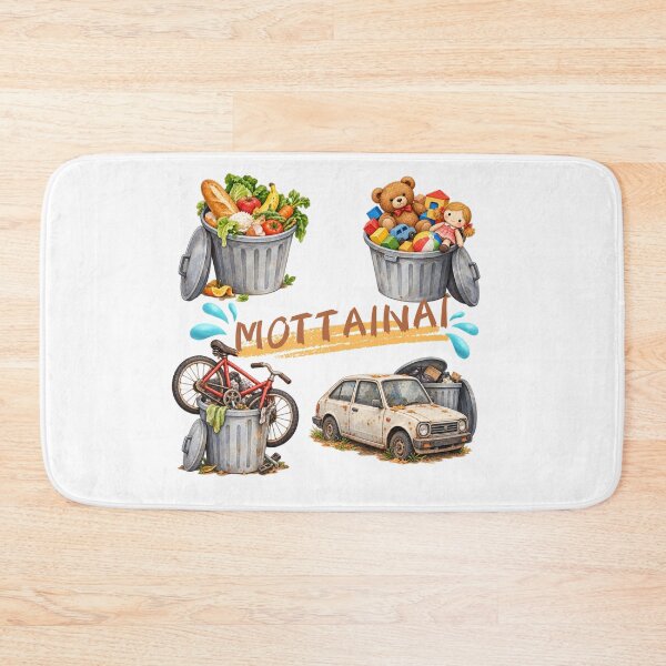 Item preview, Mottainai Japanese Eco Philosophy - Zero Waste Reduce Reuse Recycle Pictogram designed and sold by japan-picto.