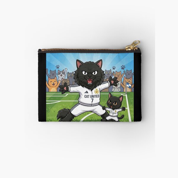 Item preview, Siuuu Cat Celebration - Funny Soccer Black Cats  designed and sold by PetalsPaws.