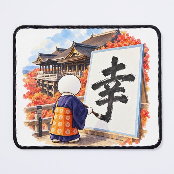 Item preview, Kanji of the Year Kyoto Kiyomizudera - Japanese Calligraphy Happiness Pictogram designed and sold by japan-picto.