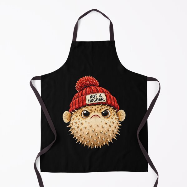 Item preview, Not a Hugger Pufferfish designed and sold by fairmont-press.