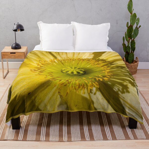 Item preview, Macro Yellow Poppy Flower designed and sold by Twisted Light Images.