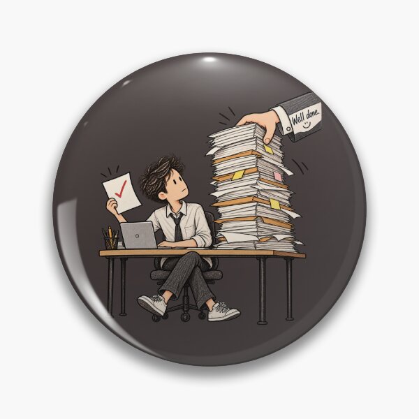 Item preview, Well Done, Here’s More Work – Funny Office Humor Employee design designed and sold by Mylittleshop26.