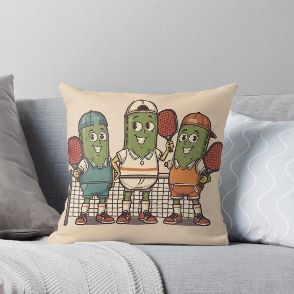 Item preview, Funny Pickle Characters Pickleball Team Cartoon Illustration designed and sold by @SHINTOSARTSTORE.