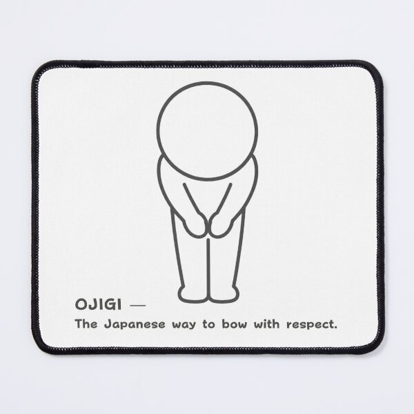 Item preview, Ojigi - The Japanese Way To Bow With Respect designed and sold by japan-picto.