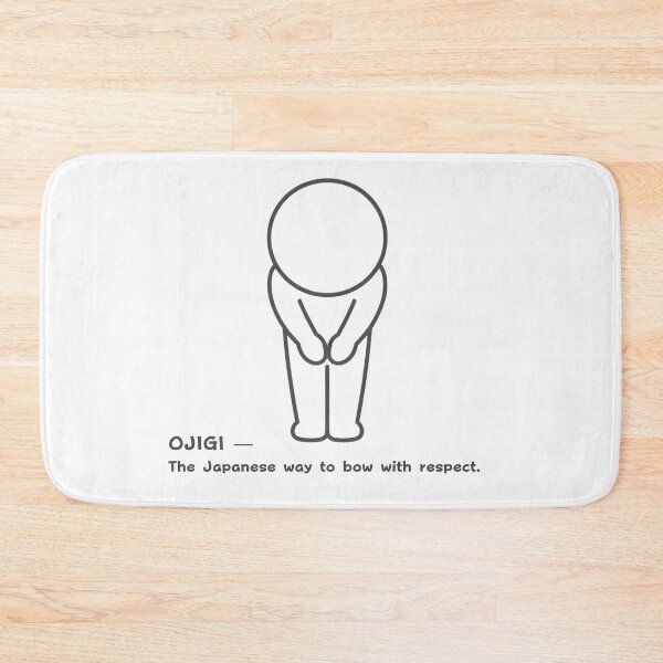 Item preview, Ojigi - The Japanese Way To Bow With Respect designed and sold by japan-picto.
