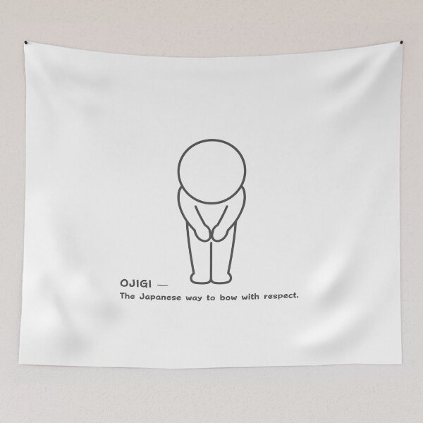 Item preview, Ojigi - The Japanese Way To Bow With Respect designed and sold by japan-picto.