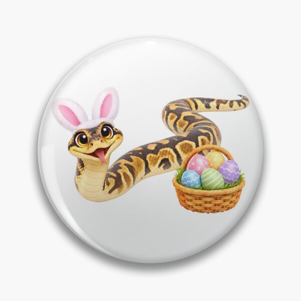 Artikelvorschau, Verspielter Königspython Ostern entworfen und verkauft von Sillytoe.