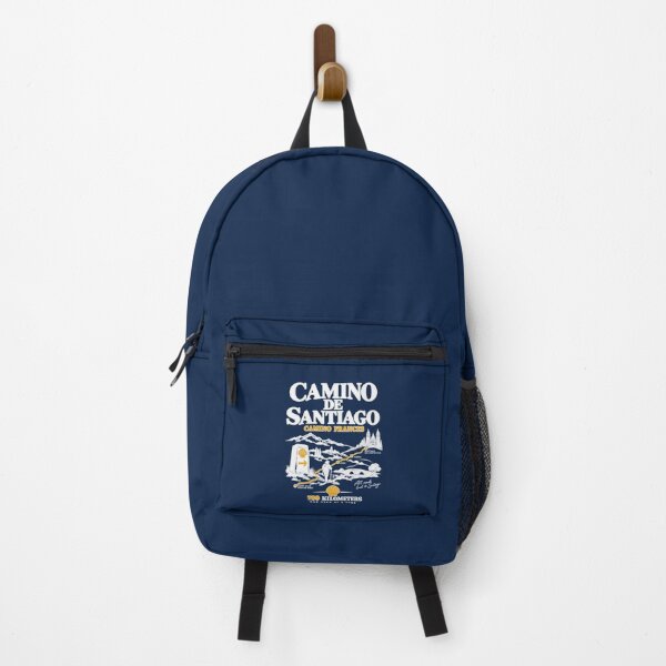 Item preview, Camino de Santiago Camino Frances Pilgrim Route – White and Gold Hiking Design designed and sold by Studio Pico.