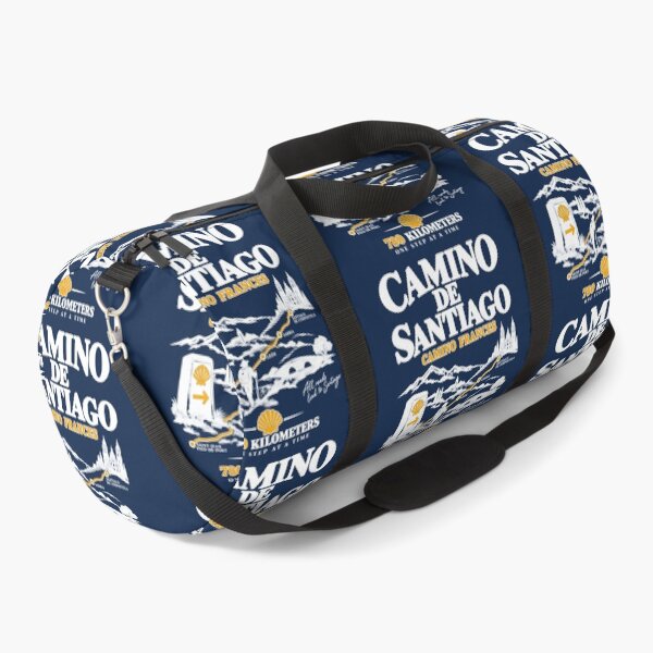 Item preview, Camino de Santiago Camino Frances Pilgrim Route – White and Gold Hiking Design designed and sold by Studio Pico.