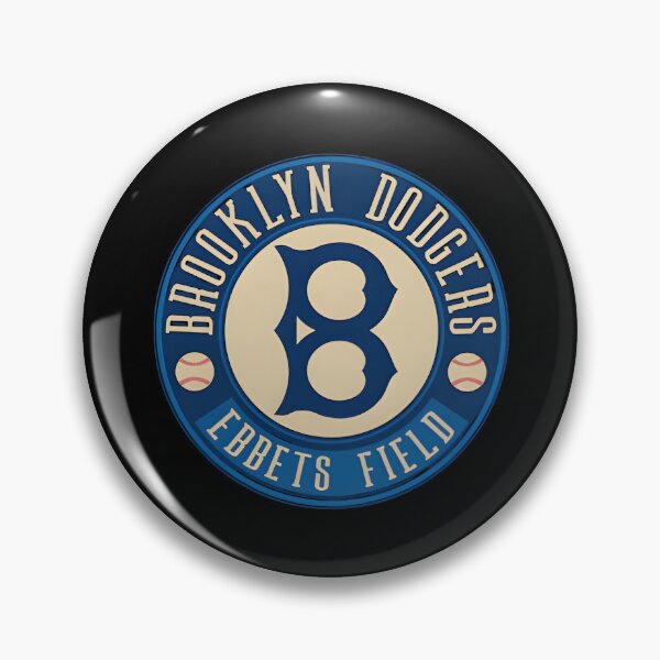 Artikelvorschau, Brooklyn Dodgers Ebbets Field Vintage Logo entworfen und verkauft von FANART ⭐ ⭐ ⭐ ⭐ ⭐.