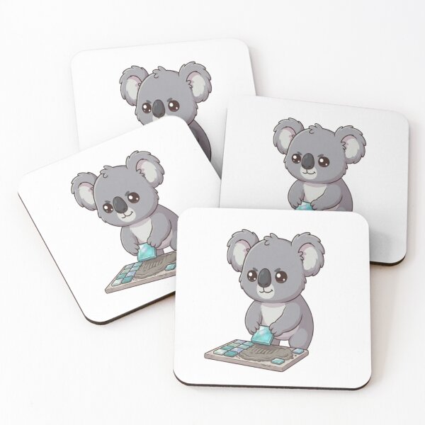 Item preview, Cute Koala Creating Mosaic Art designed and sold by Ella_Sketch.