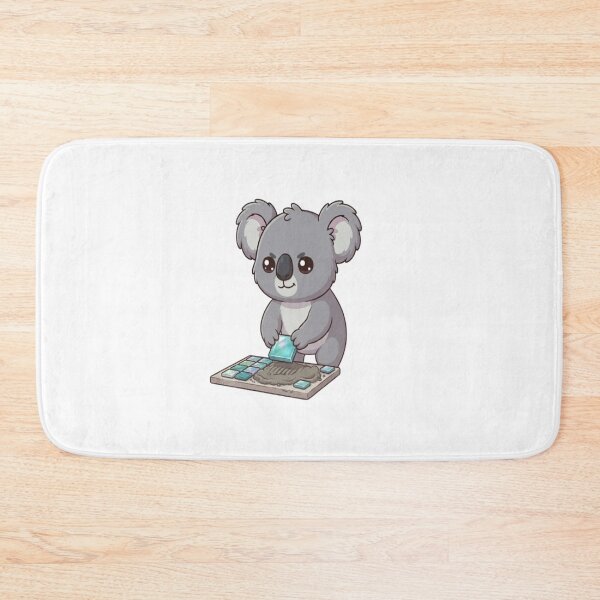 Item preview, Cute Koala Creating Mosaic Art designed and sold by Ella_Sketch.