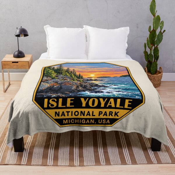 Artikelvorschau, Isle Royale Nationalpark Retro-Wildnis entworfen und verkauft von Gideon Emmerich.