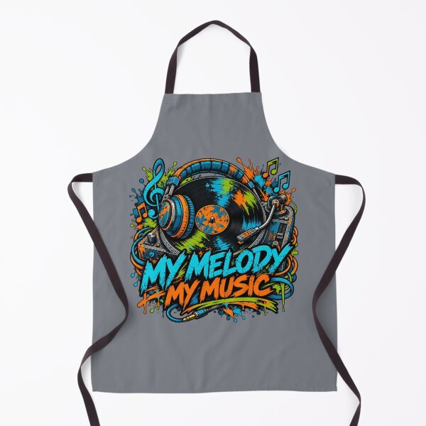 Item preview, My Melody My Music – Retro Vinyl & Turntable Design designed and sold by Aimetoi.