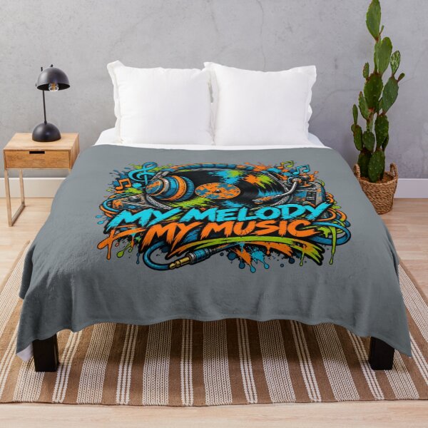 Item preview, My Melody My Music – Retro Vinyl & Turntable Design designed and sold by Aimetoi.