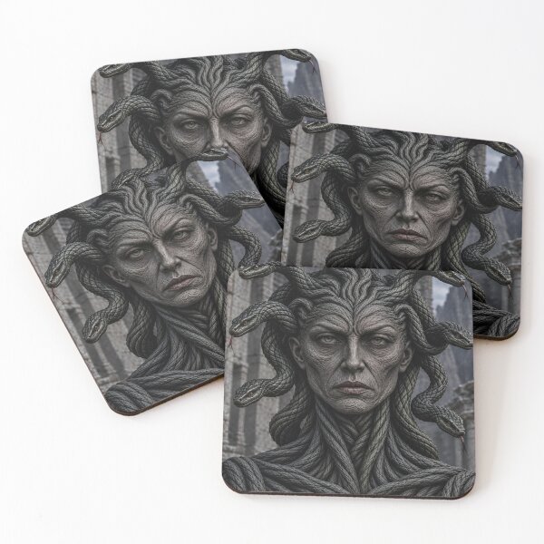Item preview, Medusa — Serpent-Haired Gorgon of Greek Mythology designed and sold by JUTElCONIC.