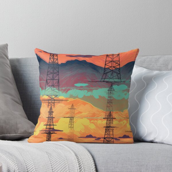 Item preview, Electricity Pylon Vintage Sky designed and sold by Pylon-Bureau.